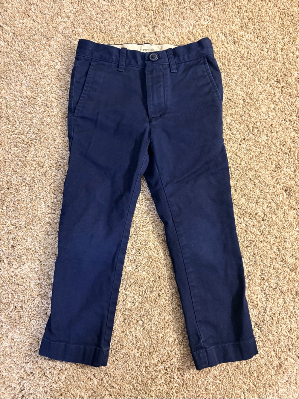 Crewcuts Skinny Chino Pants (Navy) size 4